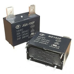 Реле JQX-102F 12VDC HONGFA 20A 250VAC