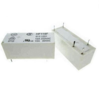 Реле HF118F 012-1ZS1 12VDC HONGFA 10A 250VAC