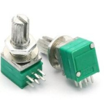 Потенциометр WH9011A-2 10K L=15mm двойной