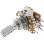 Потенциометр R16110G 100K L=15mm двойной