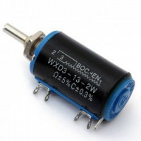 Потенциометр WXD3-13-2W 220R 2W многооборотный