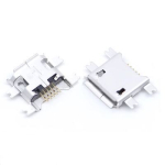 Гнездо micro USB 5pin на плату в отверстие