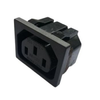 Разъем сетевой 3pin гнездо на корпус