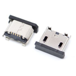 Гнездо micro USB 5pin с заглушкой