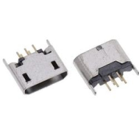 Гніздо Micro USB 5pin контакти 2 ряди