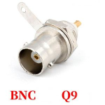 Гнездо высокочастотное BNC Q9 на корпус