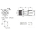 Разъем питания DC-021 5.5-2.1mm металл