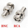 Вилка переходник с BNC на RCA высокочастотная