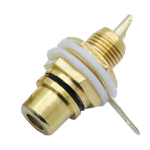 Гнездо на корпус RCA черное