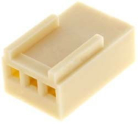 Разъем HU-3 розетка на кабель шаг 2.54mm 3pin (KF2510-3P)
