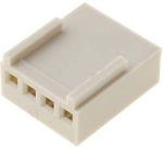 Разъем HU-4 розетка на кабель шаг 2.54mm 4pin (KF2510-4P)