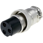 Микрофонный разъем GX16 розетка на кабель 3pin