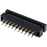 Разъем FDC-20 для плоского кабеля для пайки на плату 2.54mm 20pin