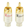 Штекери RCA GOLD SNAKE на кабель (пара)