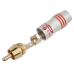 Штекеры RCA GOLD SNAKE на кабель (пара)