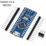 Программируемый контроллер Nano V3.0 CH340G Atmega328P Arduino microUSB