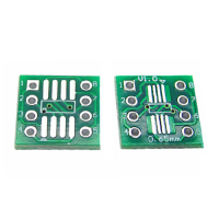 Макетная плата переходник c SO8 MSOP8 SOIC8 TSSOP8 SOP8 на DIP8