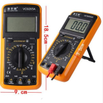 Мультиметр цифровой DT-9205A LCD желтый