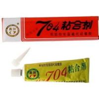 Клей 704 теплопроводный силиконовый белый