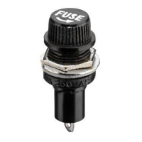 Тримач запобіжника BLX-1 d-12mm 5х20mm Fuse